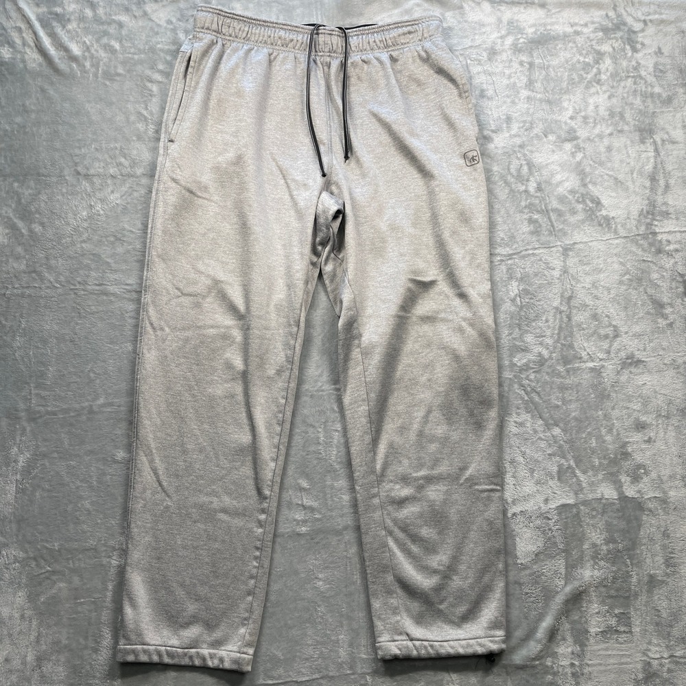 AND1 Mens Gray Athletic Track Pants Joggers Sweatpants XL